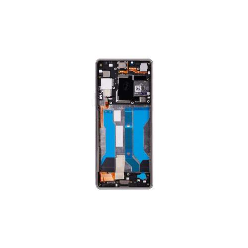 LCD + dotyk + přední kryt pro Sony Xperia 10 V, white