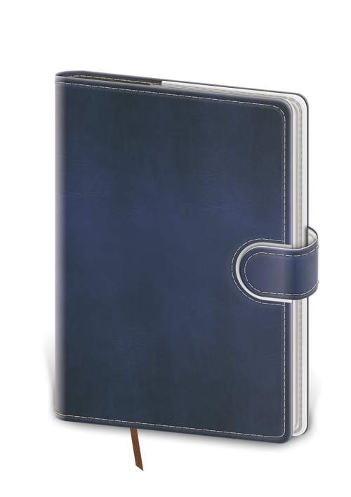 HELMA Zápisník - Flip-B6 modro/bílá, linkovaný