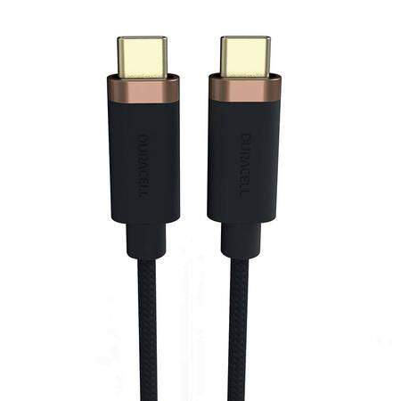 Duracell Kabel USB-C pro USB-C 3.2 1 m (černý)