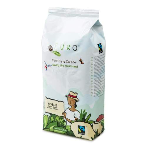 Puro Zrnková káva Fairtrade NOBLE 1kg