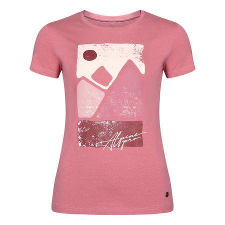 Alpine Pro triko dámské krátké GARIMA růžové L