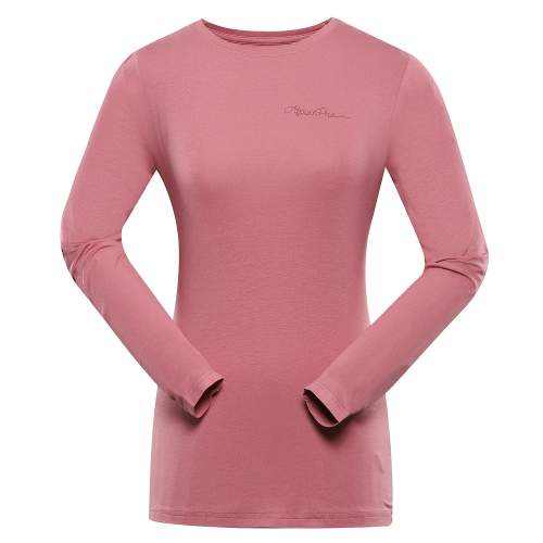 Alpine Pro triko dámské dlouhé EVICA růžové XL