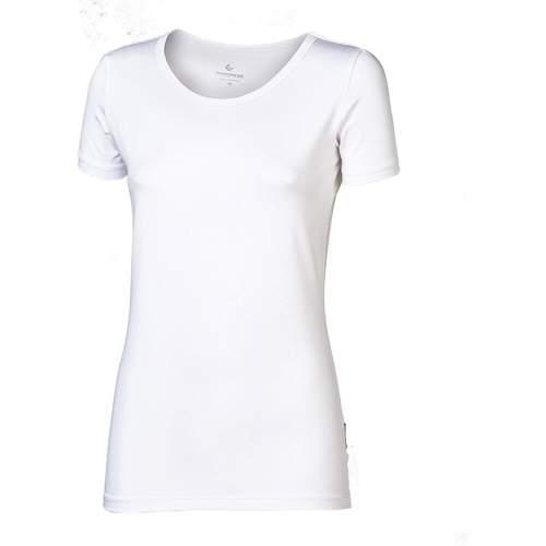 Progress Dámské bílé sportovní tričko ORIGINAL POLY, XXL