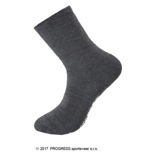 Progress Pánské ponožky MANAGER MERINO 3-5 šedá