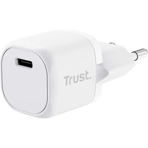 Trust síťový adaptér Maxo, USB-C, 20W, bílá 25205