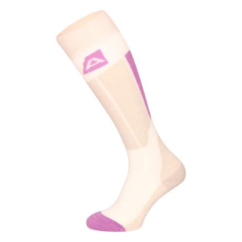 Alpine Pro ponožky dlouhé dámské RODE merino béžové XS