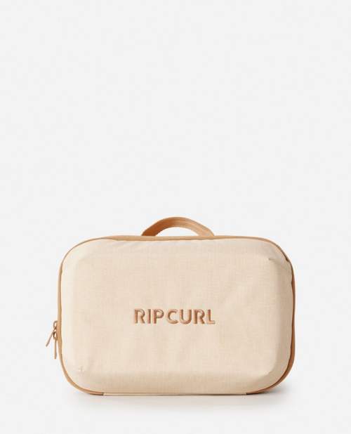 Rip Curl Kosmetická taška F-LIGHT ULTIMATE BEAUTY CASE Light Brown