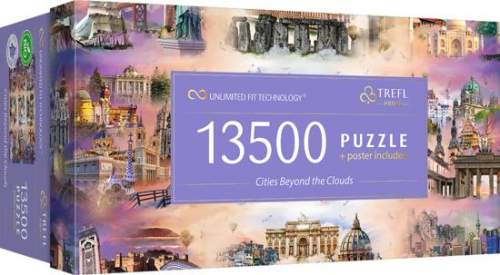 TREFL Puzzle UFT Města za oblaky 13500 dílků