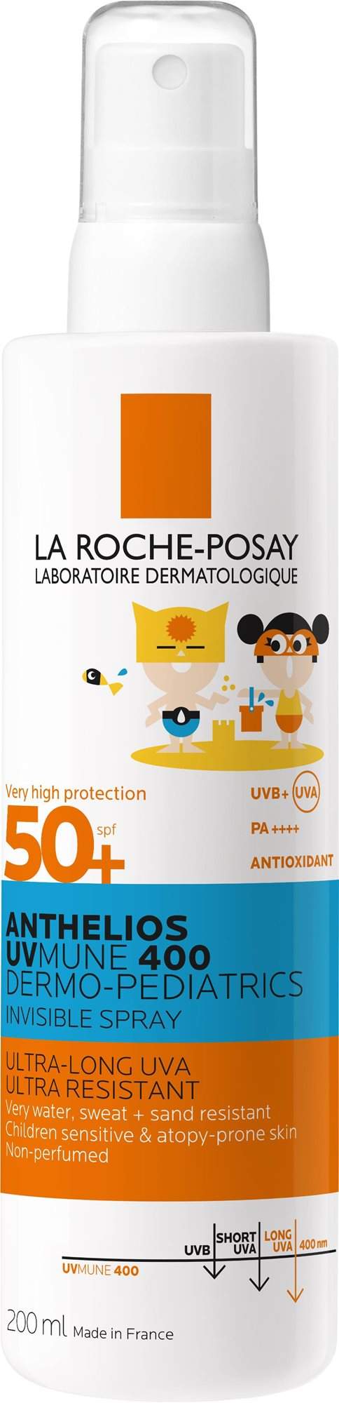 LA ROCHE-POSAY DP ultralehký sprej SPF 50+ 200 ml