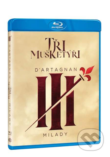 MAGICBOX Tři mušketýři: D'Artagnan a Milady kolekce Blu-ray