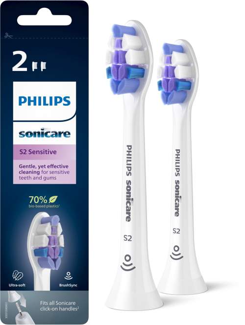 Philips Sonicare Sensitive HX6052/10, 2 ks