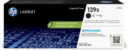 HP originální toner 1390X, 4000 stran, černý, W1390X