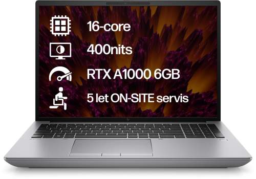 HP ZBook/Fury G10/i7-13700HX/16"/FHD/32GB/1TB SSD/RTX A1000/W11P/Silver/5RNBD