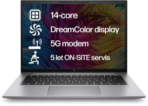 HP ZBook/Firefly 14 G10/i7-1370P/14"/2560x1600/32GB/1TB SSD/Iris Xe/W11P/Silver/5R, 5G391ES#BCM