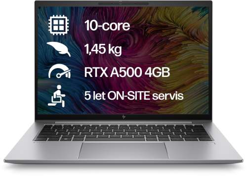 HP ZBook/Firefly 14 G10/i5-1335U/14"/FHD/16GB/512GB SSD/RTX A500/DOS/Silver/5RNBD