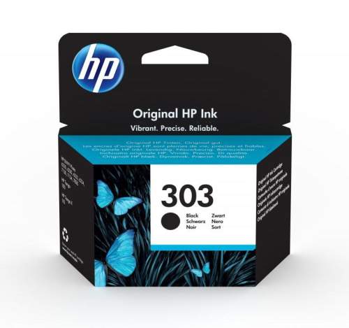 HP 303 - 4 ml - černá - originální - inkoustová cartridge - pro ENVY Photo 62XX, Photo 71XX, Photo 78XX; ENVY Inspire 72XX, 79XX; Tango; Tango X, T6N02AE#UUS