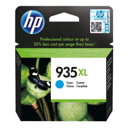 HP inkoustová kazeta 935XL azurová C2P24AE originál, C2P24AE#301