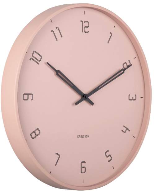 Karlsson Designové nástěnné hodiny 5950PI 40cm
