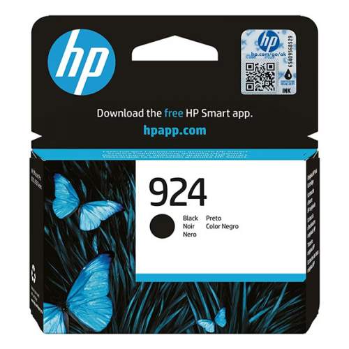 HP 924 ink. náplň černá, 4K0U6NE