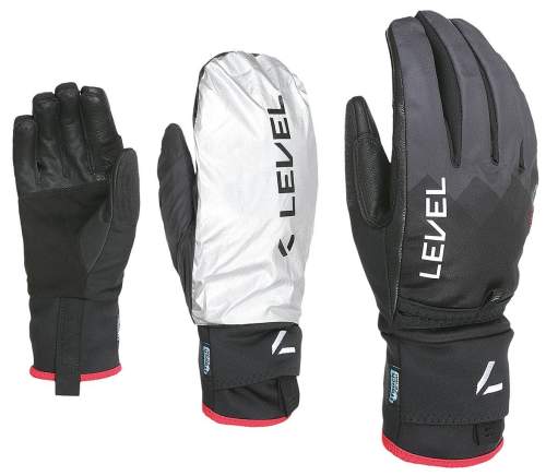 Level SKI ALPER LIGHT Pánské lyžařské rukavice, černá, velikost