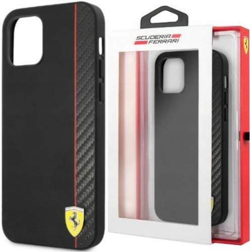 Ferrari FEHCP14MAXBK iPhone 14 Plus 6,7" black hardcase Carbon