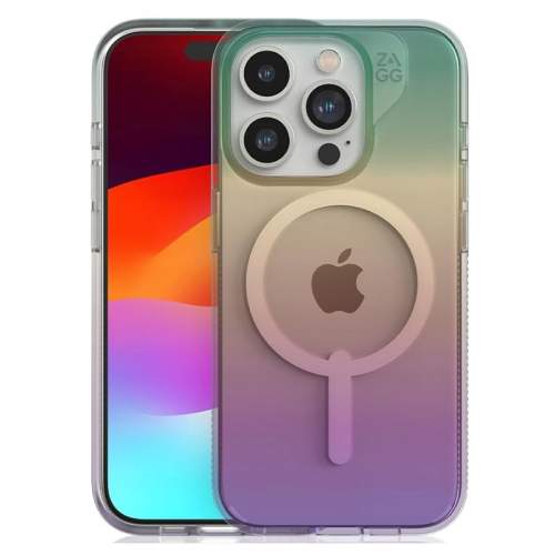 ZAGG Case Milan Snap pro Apple iPhone 15 Pro - duhová