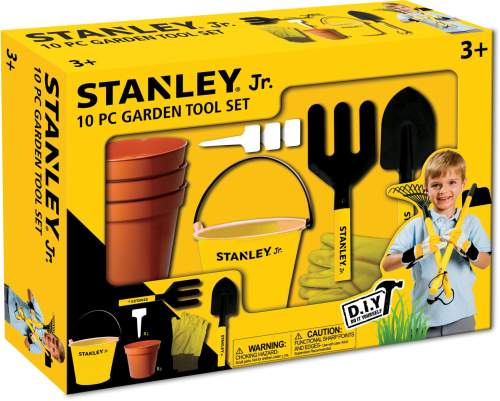 Sada Stanley Jr. zahradní SG003-10-SY 10dílná