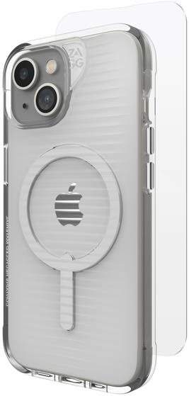 ZAGG Case Luxe Snap kryt a ochranné sklo pro Apple iPhone 15 transparentní
