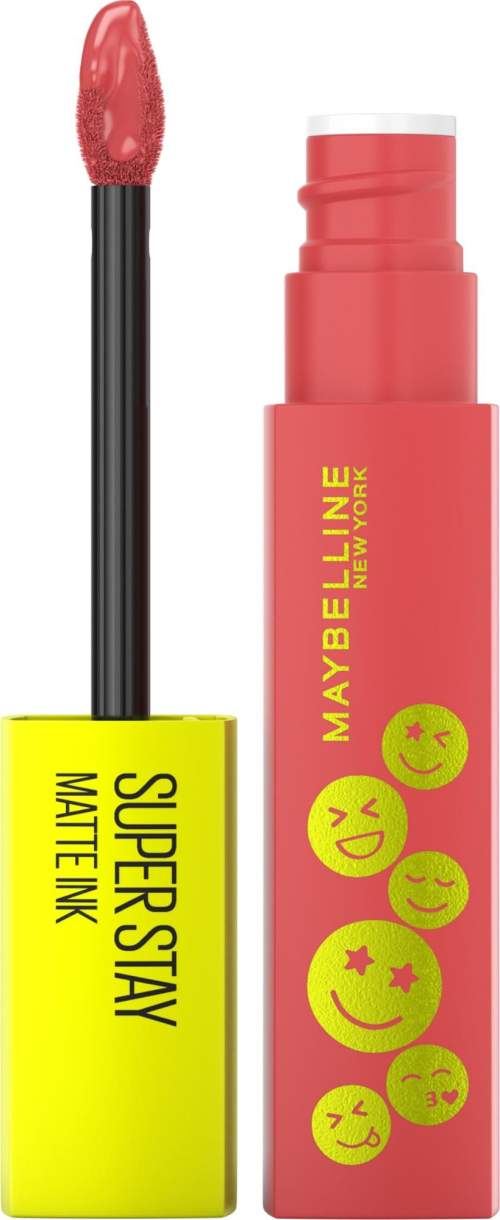 Maybelline Superstay Matte Ink Liquid Moodmakers dámská dlouhotrvající matná rtěnka 5 ml růžová