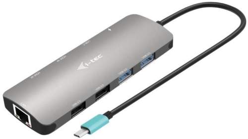 i-tec USB-C Metal Nano 2x HDMI Docking Station, PD 100W C31NANOHDM2DOCPD