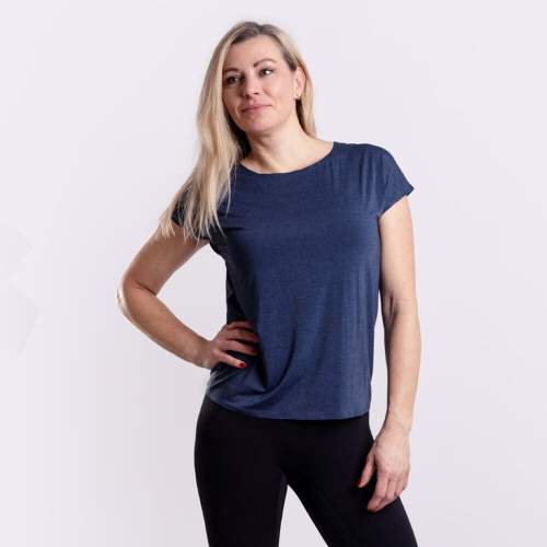Progress TECHNICA dámské sportovní tričko S, tmavě modrý melír