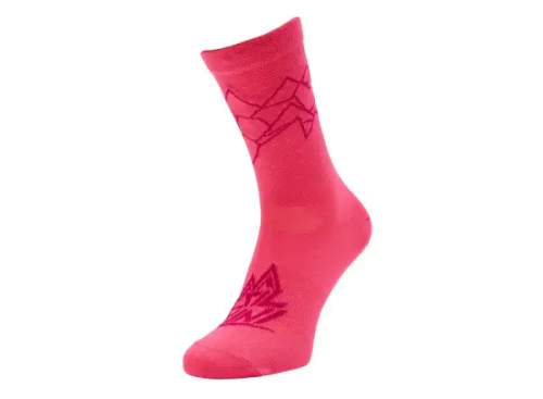 Silvini Vysoké cyklistické ponožky Bardiga UA1642 ruby-pink