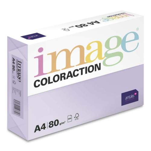 Image Coloraction kancelářský papír A4/80g Tundra pastelově fialová 500 listů