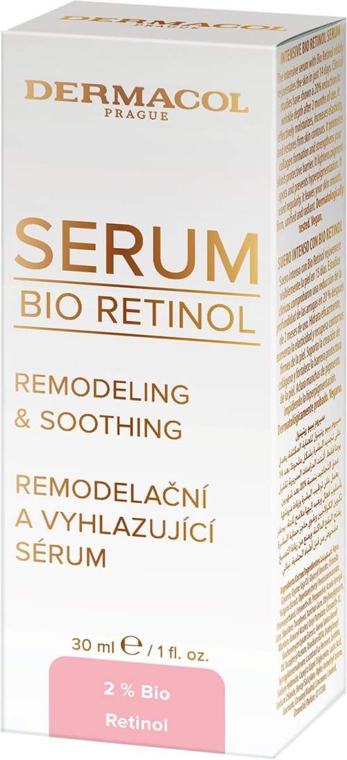 Dermacol Remodelační a vyhlazující pleťové sérum Bio Retinol (Remodeling & Soothing Serum) 30 ml