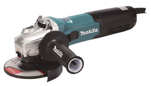 Makita Úhlová bruska s regulací 125mm SJS elektronika posuvný vypínač 1900W