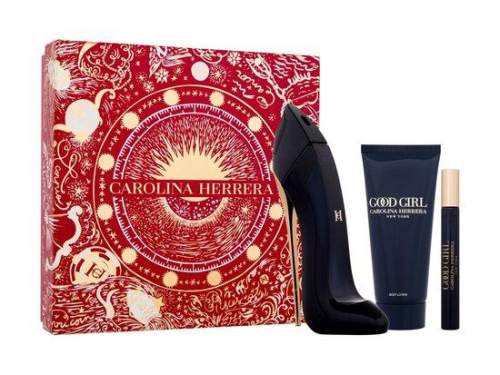 Carolina Herrera Good Girl SET6 dárková kazeta pro ženy parfémovaná voda 50 ml + tělové mléko 100 ml + parfémovaná voda 10 ml