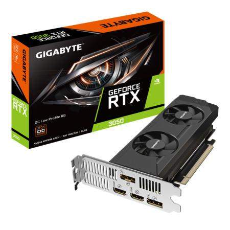 Gigabyte GeForce RTX 3050 OC Low Profile 6G, GV-N3050OC-6GL
