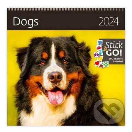 Dogs - nástěnný kalendář 2024