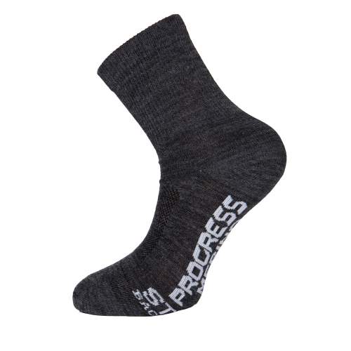 PROGRESS MANAGER MERINO LITE ponožky s merino vlnou 43-47 šedá