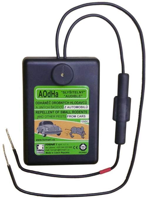 Nohel Garden Format1 AOdHa/s Slyšitelný plašič kun a myší pro auta