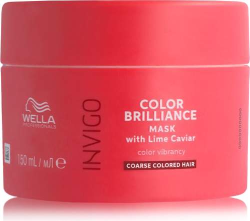 Wella Professionals Invigo Color Brilliance dámská maska na barvené hrubé vlasy 150 ml pro ženy