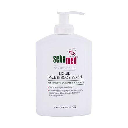 SebaMed Sensitive Skin Face & Body Wash mycí emulze na obličej a tělo pro citlivou pokožku 300 ml pro ženy