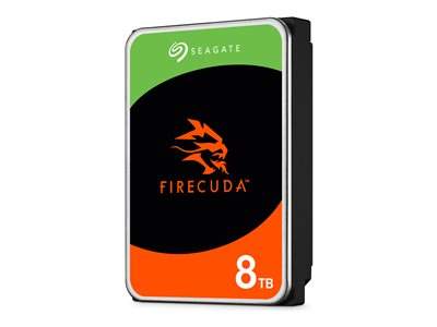 Seagate FireCuda ST8000DXA01 - Pevný disk - 8 TB - interní - 3.5" - SATA 6Gb/s - 7200 ot/min. - vyrovnávací paměť: 256 MB - s 3 roky Seagate Rescue Data Recovery