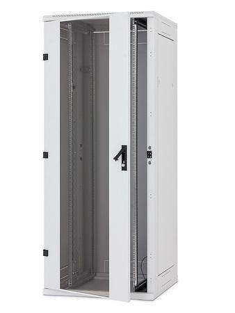 Rack Triton 19'' stojanový, 32U/800x800, prosklené dveře, šedý, typ RT