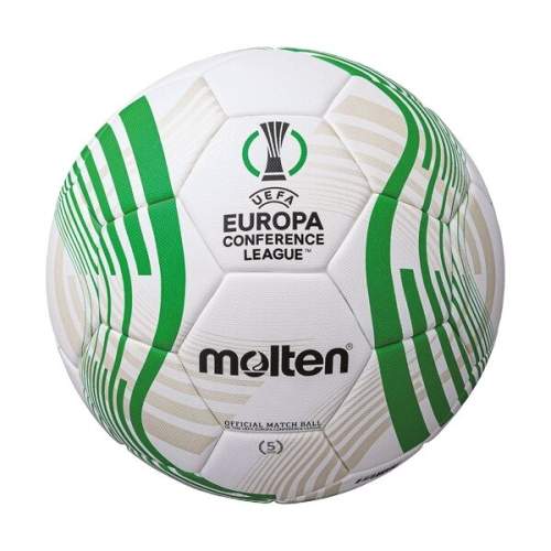 Molten  Fotbalový zápasový míč F5C5000 Molten UEFA Europa Conference League 2022/23 15795