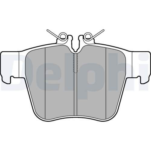 Sada brzdových destiček, kotoučová brzda DELPHI LP3277