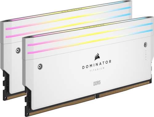 Corsair 32GB KIT DDR5 6000MT/s CL30 Dominator Titanium White XMP