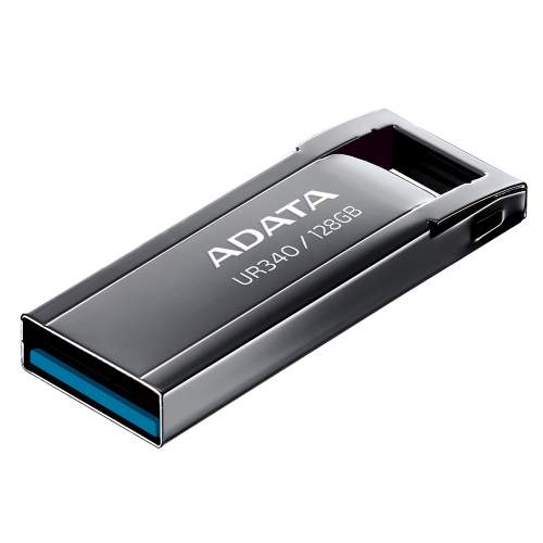 ADATA UR340/128GB/100MBps/USB 3.2/USB-A/Černá, AROY-UR340-128GBK