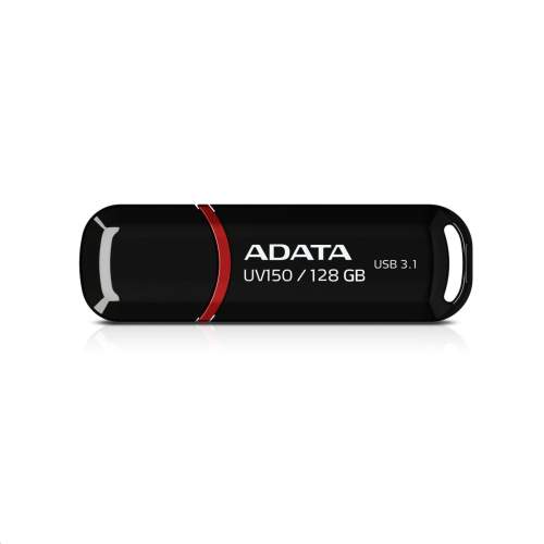 ADATA Flash Disk 256GB UV150, USB 3.1 Dash Drive (R:90/W:20 MB/s) černá, AUV150-256G-RBK