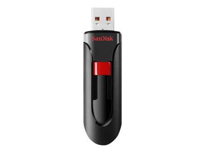 SanDisk Cruzer Glide - Jednotka USB flash - šifrovaný - 32 GB - USB 2.0 (balení 3), SDCZ60-032G-G46T